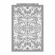 Baroque tendrils painting stencil - 59x89 cm