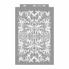 Baroque tendrils 3D stencil - 38x60 cm 02