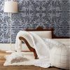 Baroque tendrils painting stencil - 38x60 cm 02
