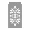 Barokk 01 stencil - Festő - 18x35 cm kicsi