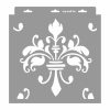 Baroque 01 painting stencil - 31x35 cm 01