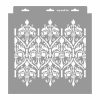 Baroque 01 3D stencil - 31x35 cm 02