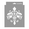Barokk 01 stencil - Festő - 18x23 cm mini