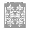 Baroque 01 painting stencil - 38x42 cm