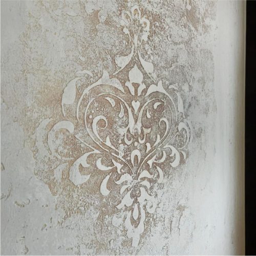 Barokk 03 stencil - 3D - 59x63 cm extra