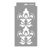 Baroque 03 3D stencil - 18x35 cm