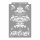 Barokk 04 stencil - 3D - 38x60 cm maxi