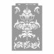 Baroque 04 painting stencil - 38x60 cm