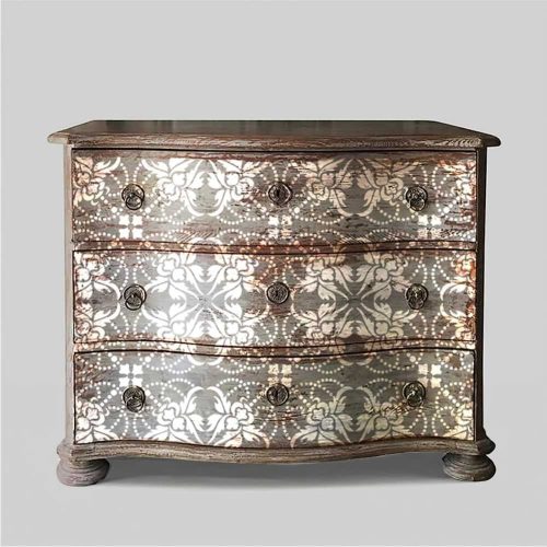 Barokk 04 stencil - Festő - 38x60 cm maxi