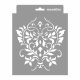 Baroque 05 3D stencil - 18x23 cm