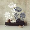 Peony painting stencil - 59x63 cm 02