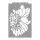 Peony painting stencil - 59x89 cm 01