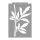 Peony painting stencil - 59x89 cm 04
