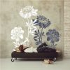 Peony painting stencil - 38x60 cm 01