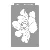 Peony painting stencil - 38x60 cm 02