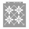 Bellis 02 stencil - Festő - 38x42 cm nagy