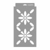 Bhopal stencil - Festő - 18x35 cm kicsi