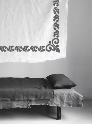 Blondel stencil - Festő - 31x35 cm közepes