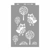 Bagolymese stencil - Festő - 38x60 cm maxi