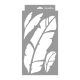 Banana leaves painting stencil - 18x35 cm
