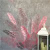 Banana leaves painting stencil - 18x23 cm