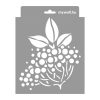 Bodza stencil - 3D - 18x23 cm mini