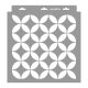 Casablanca painting stencil - 31x35 cm