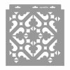 Cementlap 01 stencil - 3D - 31x35 cm közepes