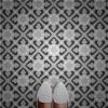 Cement tiles 01 3D stencil - 31x35 cm