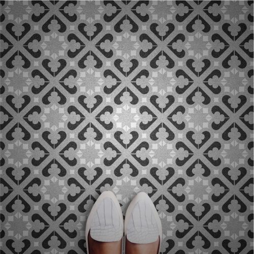 Cement tiles 01 painting stencil - 31x35 cm