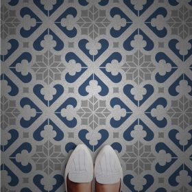 Cement tiles 01 painting stencil - 18x23 cm