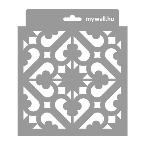 Cement tiles 01 painting stencil - 18x23 cm