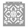 Cement tiles 01 painting stencil - 38x42 cm 02