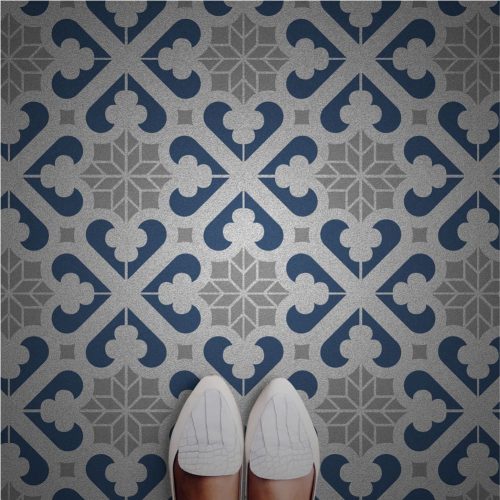 Cement tiles 01 painting stencil - 38x42 cm 02