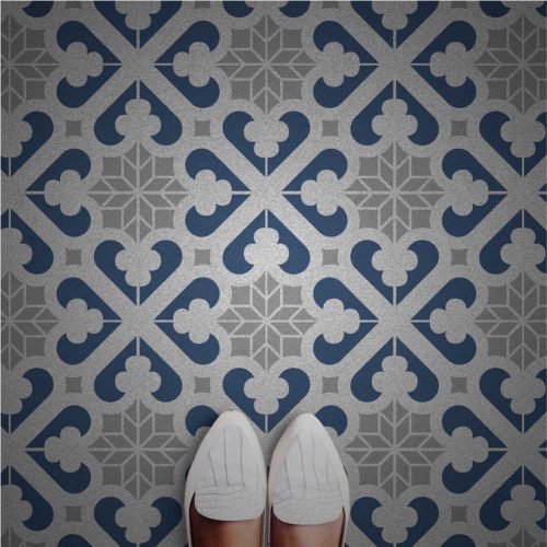 Cement tiles 01 painting stencil - 38x42 cm 02