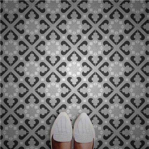 Cementlap 01 stencil - Festő - 38x42 cm nagy 3