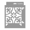 Cementlap 02 stencil - Festő - 18x23 cm mini