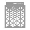 Shooting stars painting stencil - 18x23 cm