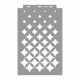 Csillogás stencil - Festő - 38x60 cm maxi 1