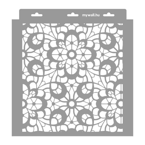 Lace 08 painting stencil - 31x35 cm