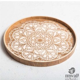 Csipke 04 stencil - Festő - 18x23 cm mini