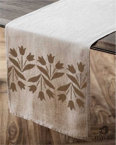 Csipke 04 stencil - 3D - 38x60 cm maxi