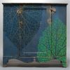 Wonderful leaves painting stencil - 31x35 cm