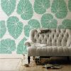 Wonderful leaves painting stencil - 18x23 cm