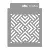 Diagonal 05 stencil - Festő - 18x23 cm mini