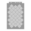 Diagonal 05 stencil - 3D - 38x60 cm maxi 2