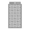 Diagonal 07 stencil - Festő - 18x35 cm kicsi