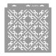 Diagonal 07 3D stencil - 31x35 cm