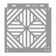 Diagonal 08 stencil - 3D - 31x35 cm közepes