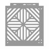 Diagonal 08 stencil - 3D - 38x42 cm nagy